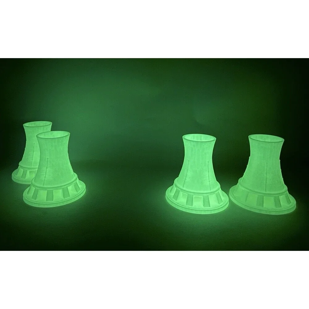 Three Mile Island Nuclear Reactor Glow In The Dark Toy Model